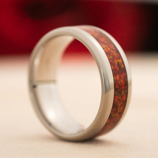 Ember Ring Jewelry | Stainless Steel Ember WildBeard Forge