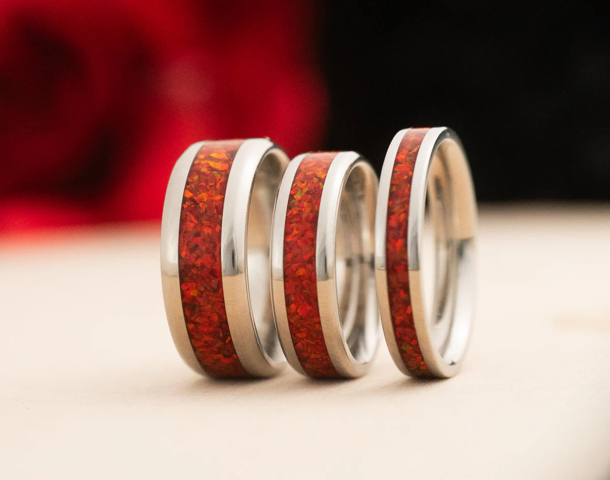 Ember Ring Jewelry | Stainless Steel Ember WildBeard Forge