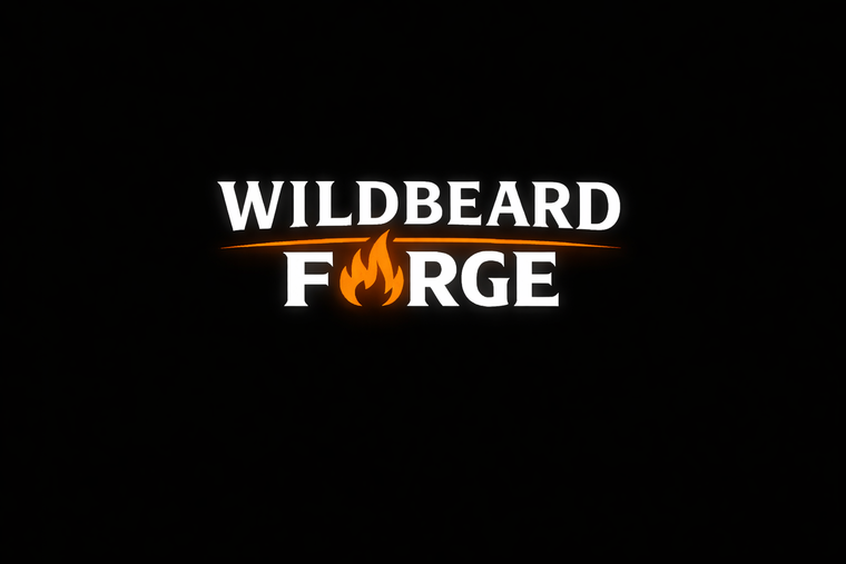WildBeard Forge logo with black background 